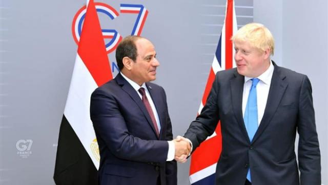 سفير بريطانيا و السيسي