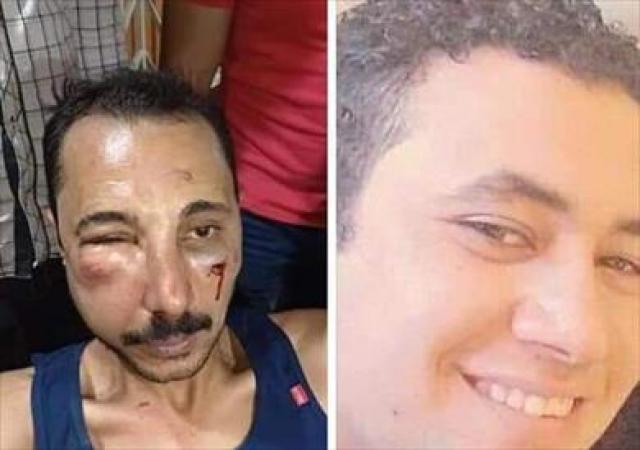 الضابط المعتدي على محامي المحلة