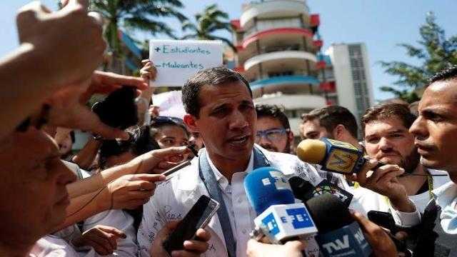 غوايدو يعلن عن خطته لإخراج فنزويلا من أزمتها