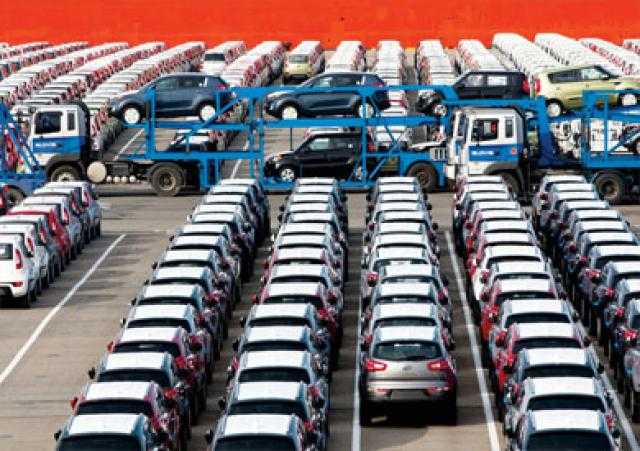 ارتفاع صادرات السيارات بنسبة 8.9% خلال أول 7 أشهر من العام