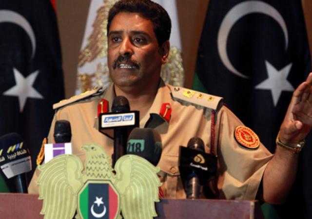 المتحدث باسم الجيش الليبي: حكومة الوفاق تحضر مطار معيتيقة لاستقبال آليات تركية
