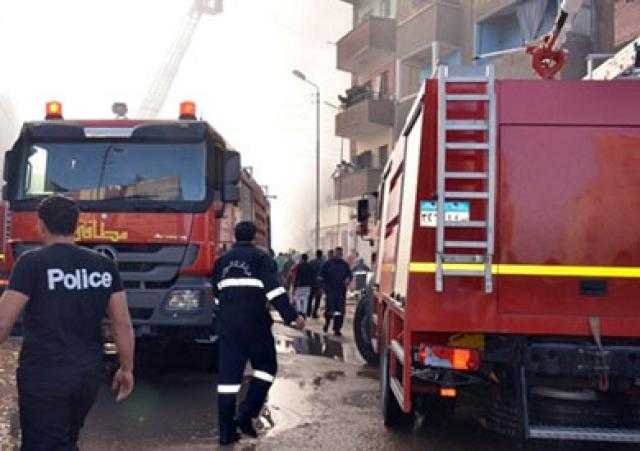 السيطرة على حريق محدود نشب في خط غاز بمنطقة الأميرية في القاهرة