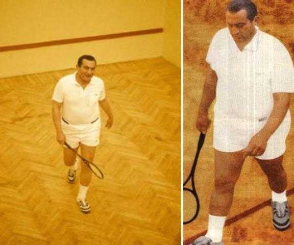 مبارك.. الرياضي الذي عشق الاسكواش وحرص على حضور المناسبات الكروية
