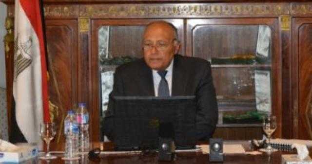 وزير الخارجية: مصر تعول على دعم الصين لمواقف الجامعة العربية بشأن سد النهضة