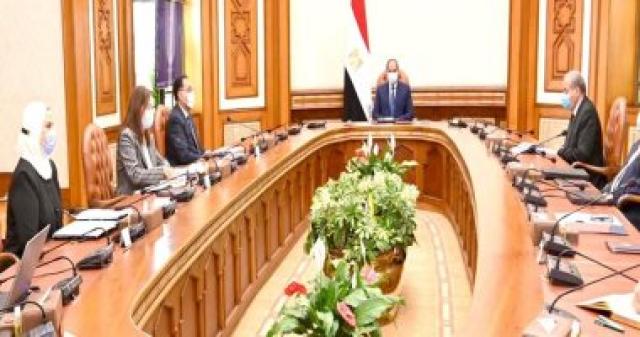 اجتماع الرئيس عبد الفتاح السيسي مع الحكومة