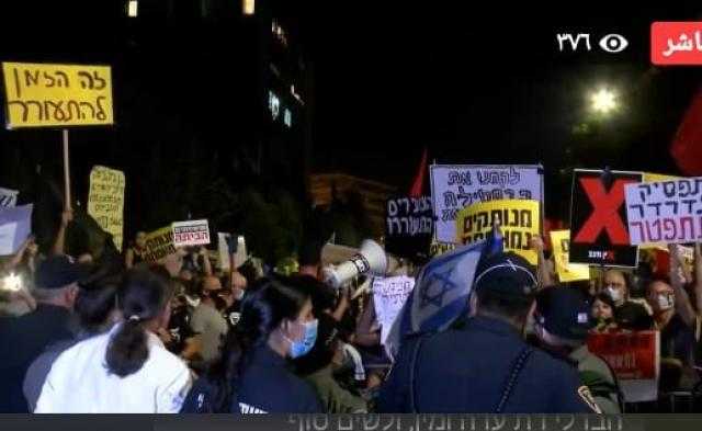 مظاهرات فى إسرائيل تطالب نتنياهو بالاستقالة من الحكومة .. صور