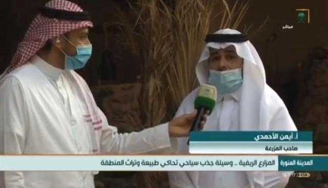 تنشط السياحة وتنتج أفضل أنواع التمور.. جولة التلفزيون السعودي في مزارع عالية المدينة (صور وفيديو)