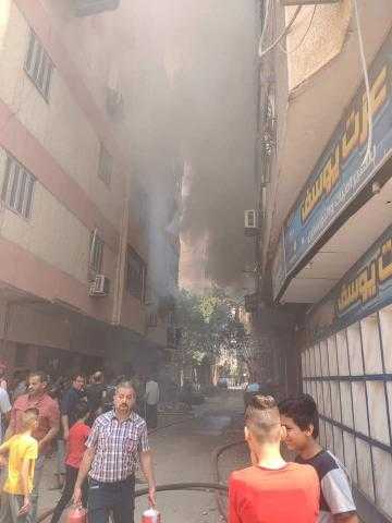 الحماية المدنية تنجح فى إ‘خماد حريق داخل شقة سكنية بالطالبية