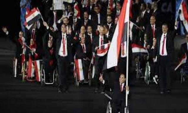 إختيار اللاعب هشام  صلاح لحمل علم مصر فى إفتتاح بارالمبياد طوكيو