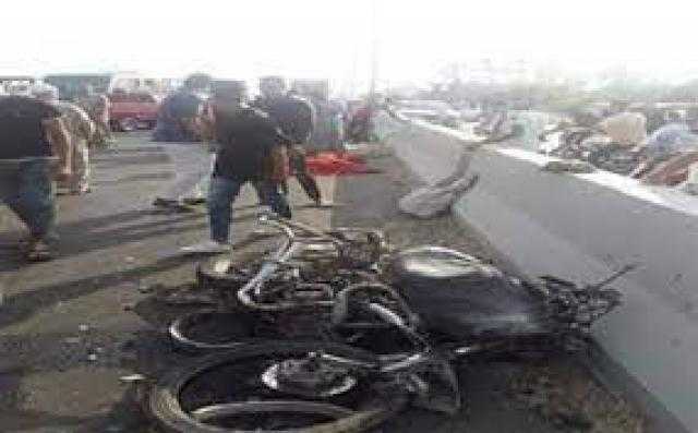 مصرع شخص فى حادث تصادم سيارة على طريق بلبيس ـ أبوحماد