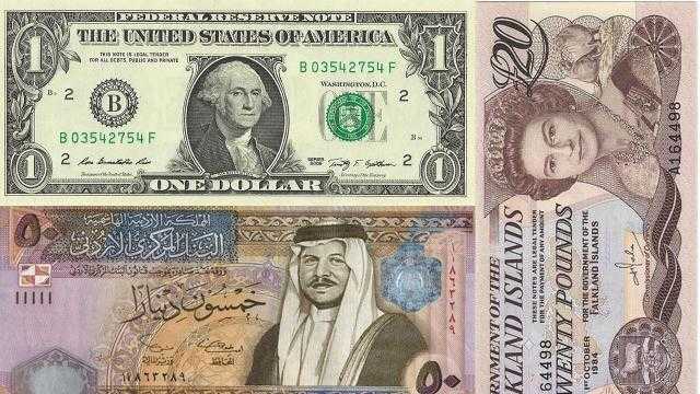 اسعار العملات الورقية في البنوك المصرية اليوم الأربعاء 19-1-2022