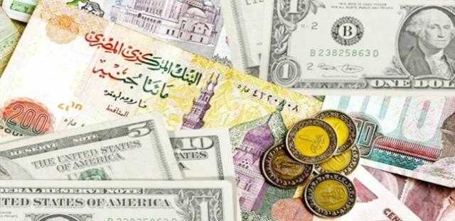 اسعار العملات في البنوك المصرية اليوم الأثنين 24 من يناير