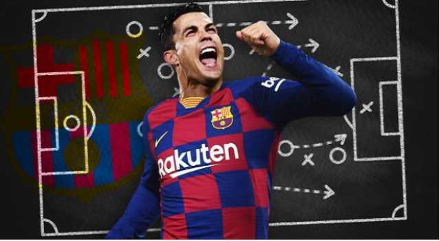 نادي برشلونة يكشف مخططاته للتعاقد مع كريستيانو رونالدو