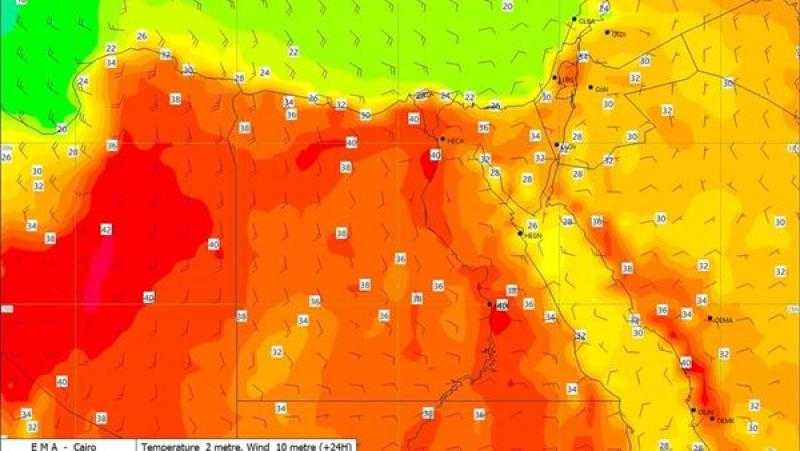 عاجل.. الأرصاد الجوية: موجة شديد الحرارة تضرب البلاد اليوم وذروتها غدا