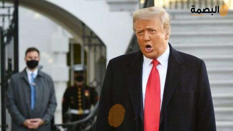 دونالد ترامب الرئيس الأمريكي السابق