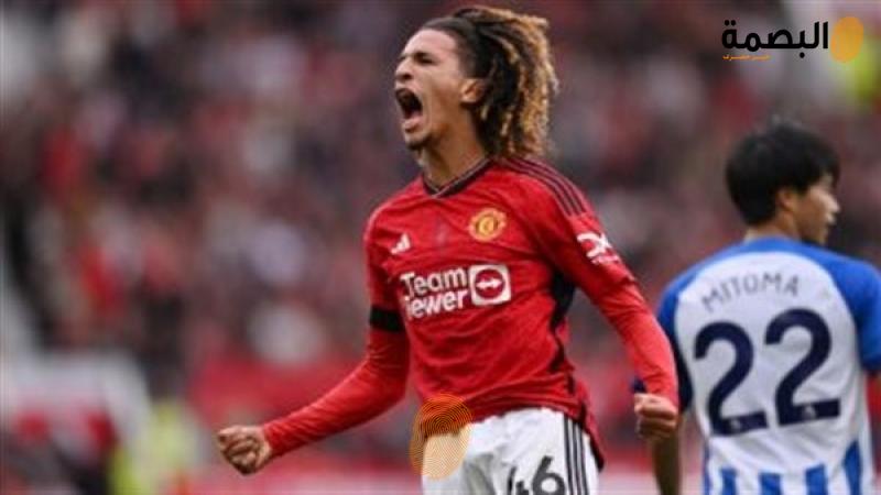 لاعب مانشستر يونايتد