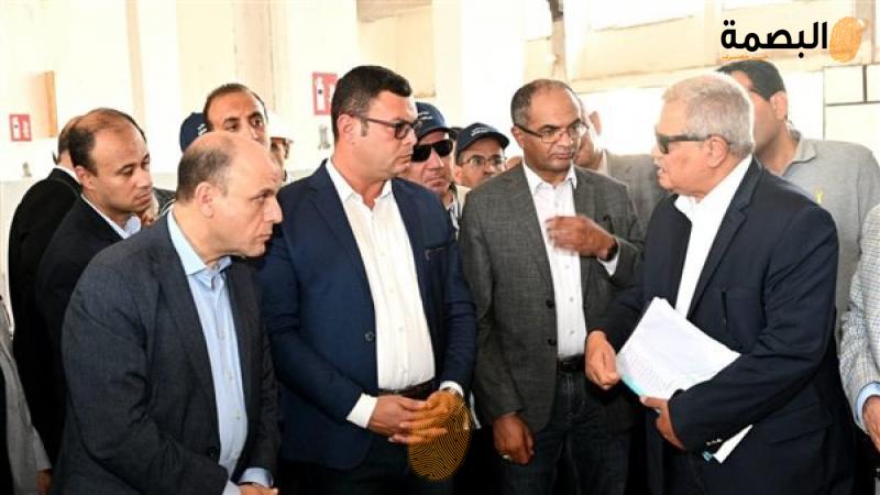 وزير الإسكان ومحافظ كفر الشيخ يتفقدان محطة مياه دسوق