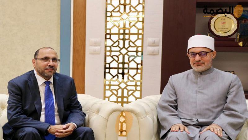 مفتي الجمهورية يستقبل نائب رئيس مجلس الإفتاء السويدي