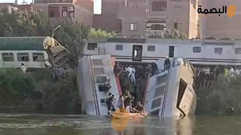 حادث قطار المنيا
