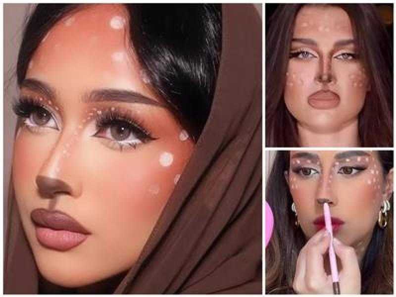 مكياج الغزالة.. خطوات بسيطة لوضع الميكب الترند