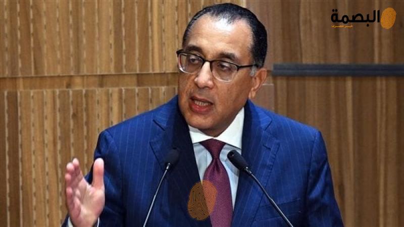 مصطفي مدبولي رئيس الوزراء