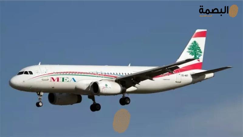 طائرة مدنية لبنانية