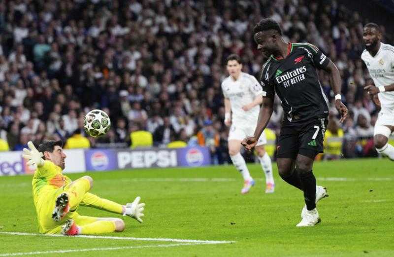 أرسنال يطيح بريال مدريد خارج دوري أبطال أوروبا