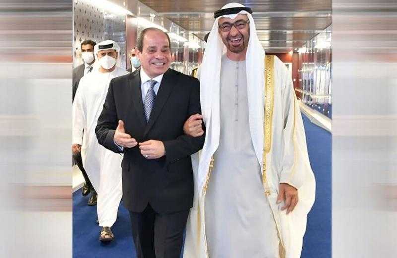 عاجل.. السيسي يصل الإمارات